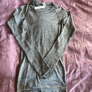 Lululemon Swiftly Tech Long Sleeve in grey